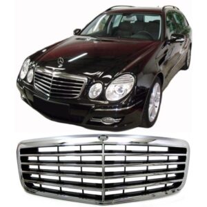 Sportgrille voor Mercedes E Klasse W211 06-09