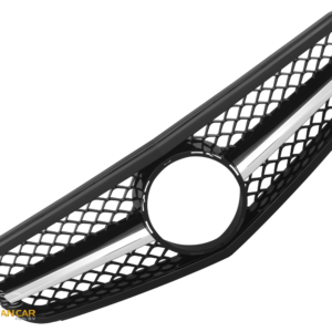 Grille Sport for Mercedes W204 S204 Black Chrome C63 AMG LOOK