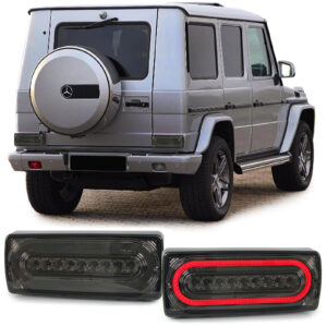 Dynamic LED Lightbar Rückleuchten schwarz für Mercedes G Klasse G Modell W463