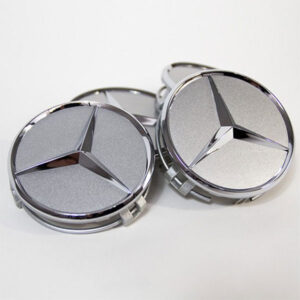 Mercedes Benz Naafdoppen titanium zilver