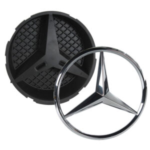 Origineel Mercedes Ster Chroom A0008173200